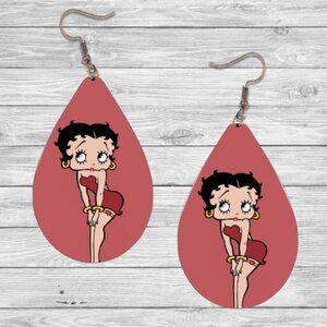 Betty Boop Earrings: Hypoallergenic